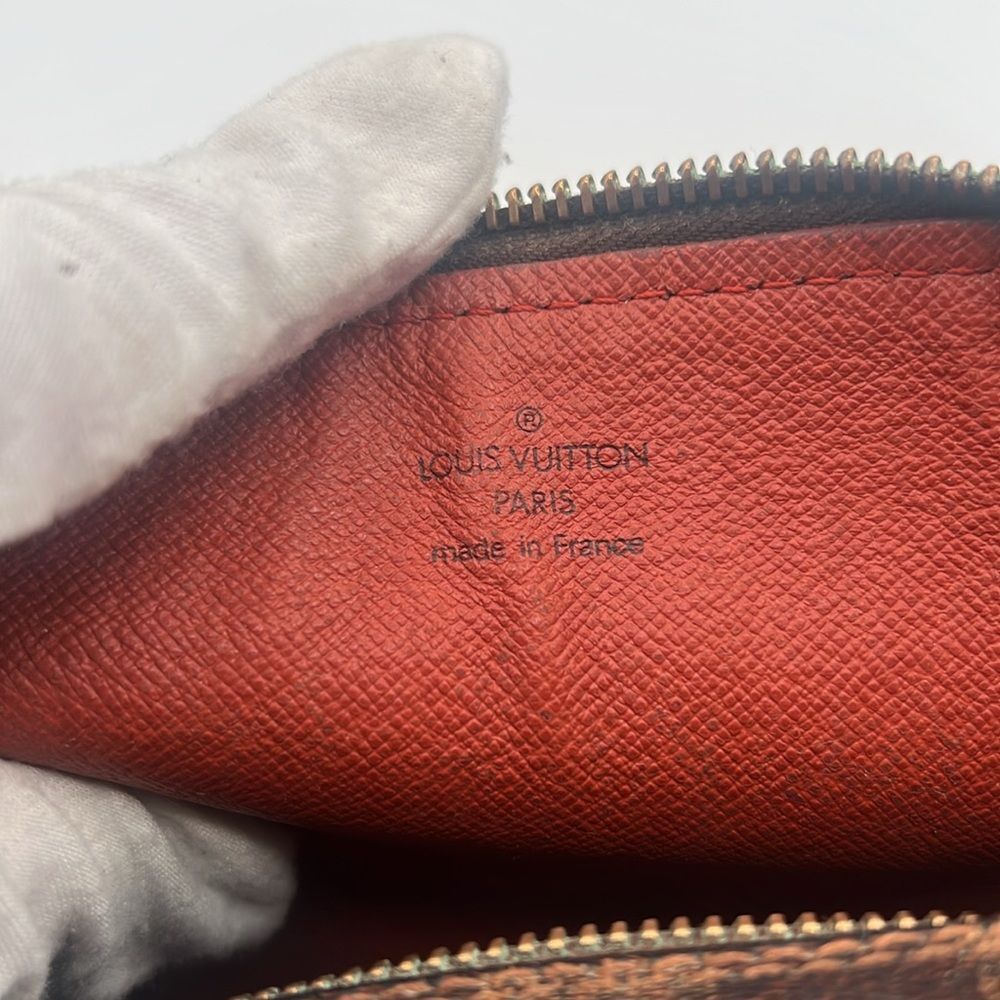 LOUIS VUITTON VINTAGE PAPILLON 26 DAMIER EBENE HANDBAG PURSE - Picture 11 of 14